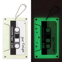 名刺型キーホルダー（蓄光）