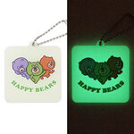 正方形キーホルダー（蓄光）