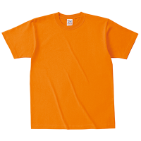 オレンジ Cross Stitch オープンエンド マックスウェイトTシャツ（キッズ）