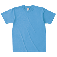 ブルー Cross Stitch オープンエンド マックスウェイトTシャツ（キッズ）