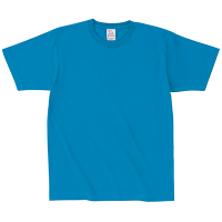 ブルー Cross Stitch オープンエンド マックスウェイトTシャツ（キッズ）