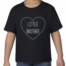 弟さんに着てほしい！スタイリッシュなハートデザインの親子おそろいTシャツをオリジナルでプリント　親子Tシャツのテンプレート　GILDAN ジャパンフィットTシャツ（キッズ）の無料デザインテンプレート