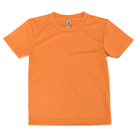 オレンジ GLIMMER ドライTシャツ（キッズ）