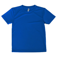 ブルー GLIMMER ドライTシャツ（キッズ）