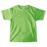 グリーン PrintstarヘビーウェイトTシャツ（キッズ）