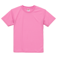 ピンク United Athle 4.1oz ドライアスレチックTシャツ（キッズ）
