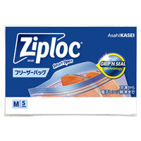 ジップロックフリーザーバッグ M5枚（袋入）
