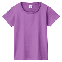 パープル PrintstarヘビーウェイトTシャツ（レディース）
