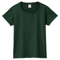 グリーン PrintstarヘビーウェイトTシャツ（レディース）