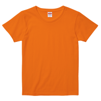 オレンジ United Athle 5.6oz ハイクオリティTシャツ（レディース）