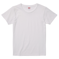 ホワイト United Athle 5.6oz Tシャツ（レディース）
