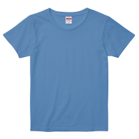 ブルー United Athle 5.6oz Tシャツ（レディース）