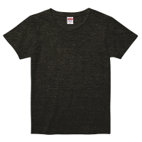 ブラック United Athle 5.6oz Tシャツ（レディース）