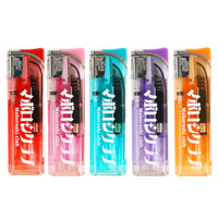 スライドスリム ライター（クリア5色） 