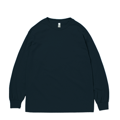 American Apparel 6.0oz ヘビーウェイトコットン長袖Tシャツ