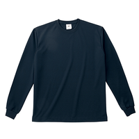 ブルー BEES BEAM 4.1oz ファイバードライ長袖Tシャツ