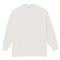 LIFEMAX 6.5oz ピグメントダイロングスリーブTシャツ