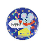 ハートホログラム缶マグネット44mm