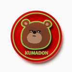 丸型アクリルマグネット(クリアレッド)