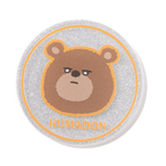 丸型アクリルマグネット(シルバーラメ)