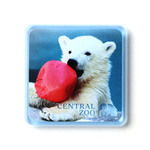 角型アクリルマグネット(クリアブルー)