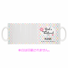 【無料テンプレート】桃の節句 フォト&times;カラフル矢絣柄