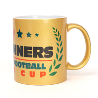 金色マグカップ