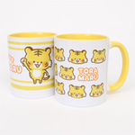 2トーンペアマグカップ(イエロー)