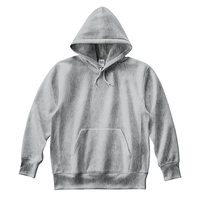 グレー Printstar 12.0oz ヘビーウェイト プルパーカー(裏起毛)