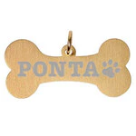 骨型ステンレス迷子札