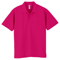 ピンク GLIMMER 4.4oz ドライポロシャツ