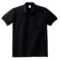 ブラック Printstar 5.8oz ベーシックポロシャツ