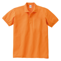 オレンジ Printstar 5.8oz ベーシックポロシャツ