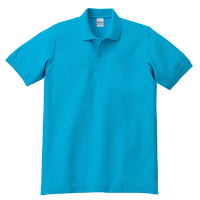 ブルー Printstar 5.8oz ベーシックポロシャツ