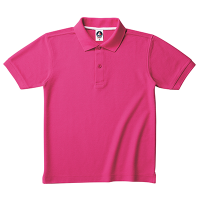 ピンク TRUSS 5.0oz ベーシックスタイル ポロシャツ