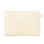 カラーファスナーキャンバスフラットポーチ（S）