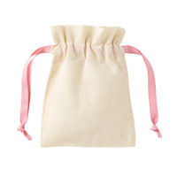 コットンカラーリボン巾着（SS）