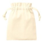 コットンフリル巾着(S)