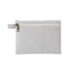 シャンブリックキャンバスフラットポーチ(S)