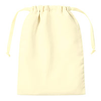 スウェード風巾着（L）