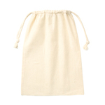 ノベルティコットン巾着(L)