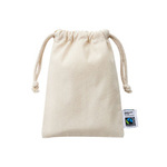 フェアトレードコットン巾着(S)