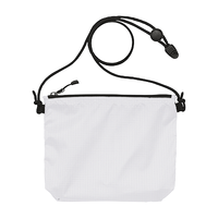 ホワイト ライトナイロンリップストップ サコッシュ