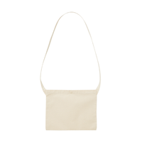 ベージュ 8.3oz レギュラーキャンバスサコッシュ