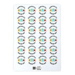 UVコーティングシール A4(24面付)