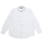 AITOZ メンズ長袖オックスボタンダウンシャツ