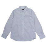 AITOZ 長袖ボタンダウンシャツ（コードレーン）