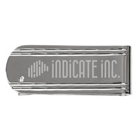 ステンレス マネークリップ(ダブルライン)