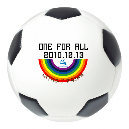 ミニサッカーボール One For Allサッカーボール作例詳細 オリジナルプリント Jp公式