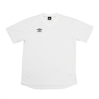 ホワイト UMBRO ゲームシャツ(ワンポイント)